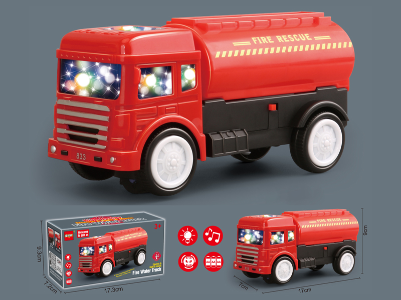 B/O Go And Bump Fire Sprinkler With Sound And Light