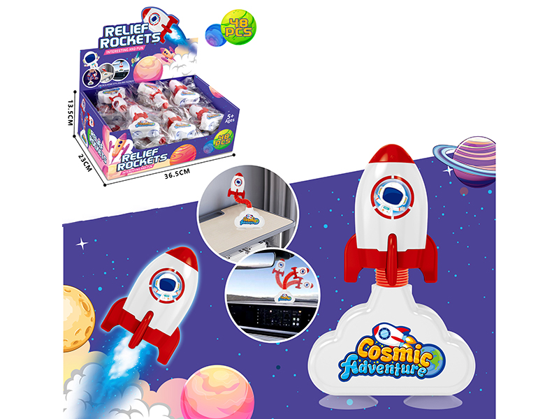 Rocket POP Telescopic Tubes 48pcs