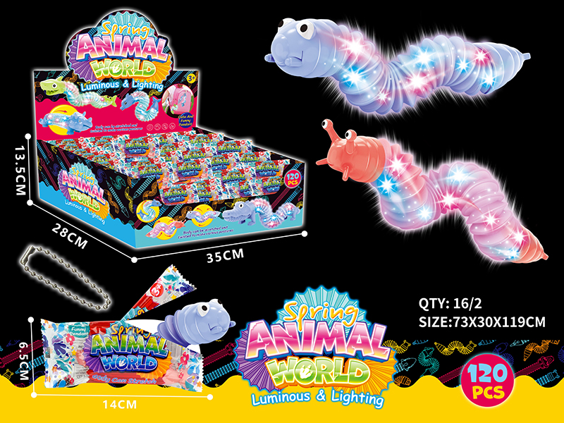 Mini Bug POP Telescopic Tubes With Lights 120pcs