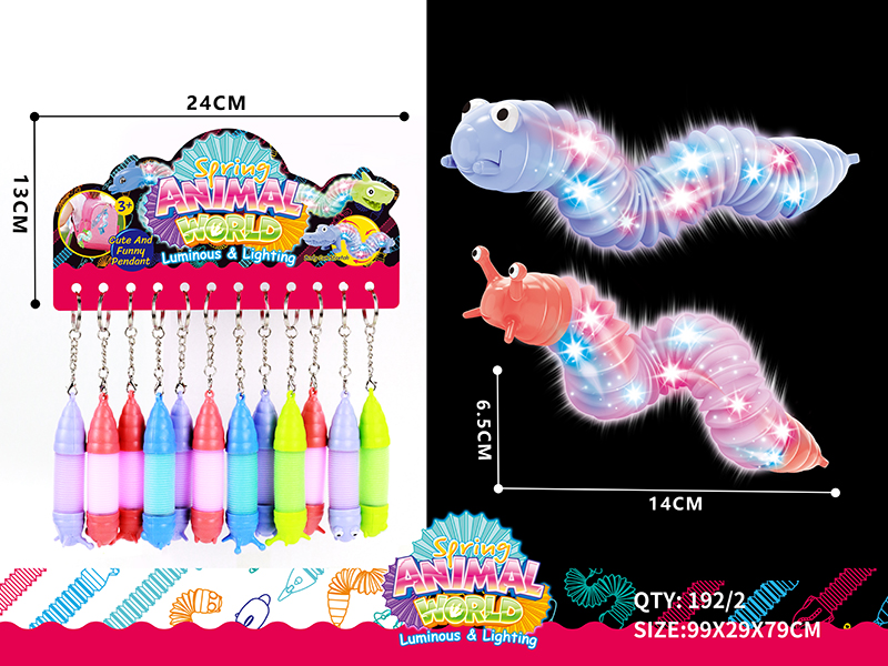 Mini Bug POP Telescopic Tubes With Lights 12pcs