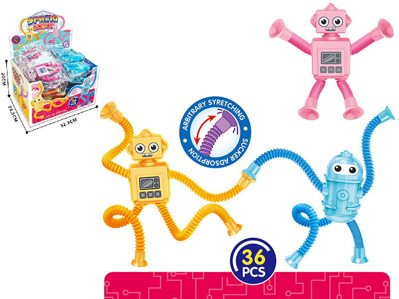 Robot POP Tubes 36pcs
