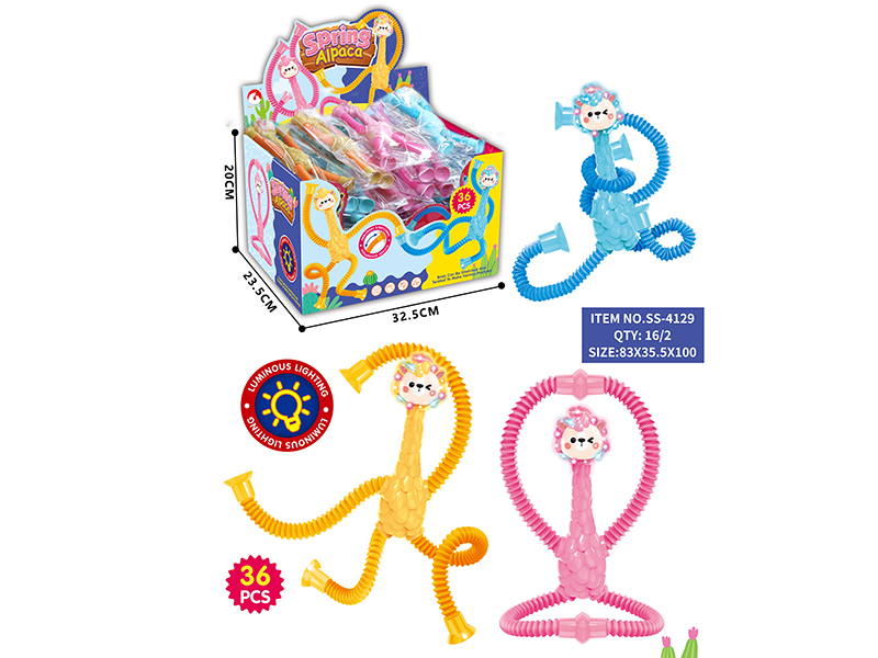 Alpaca POP Tubes With Lights 36pcs