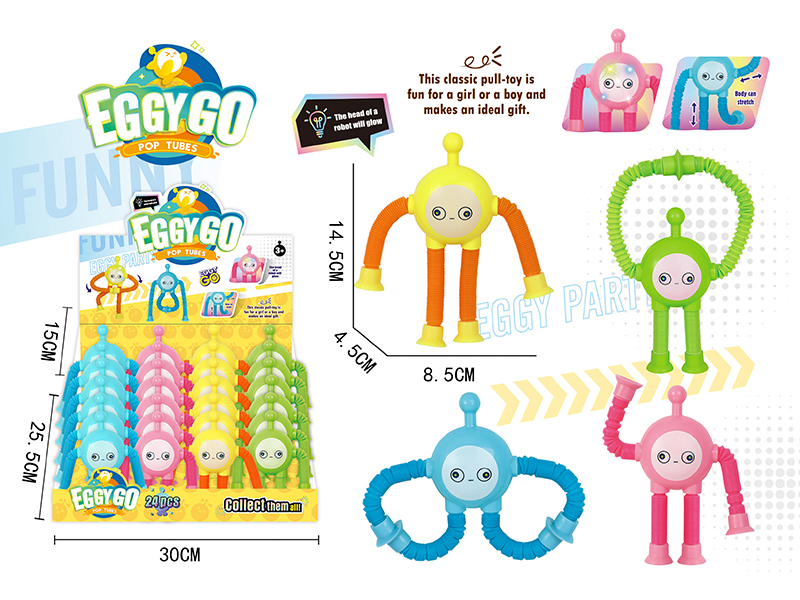Egg POP Telescopic Tubes 24pcs