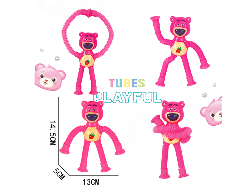 Strawberry Bear POP Telescopic Tubes