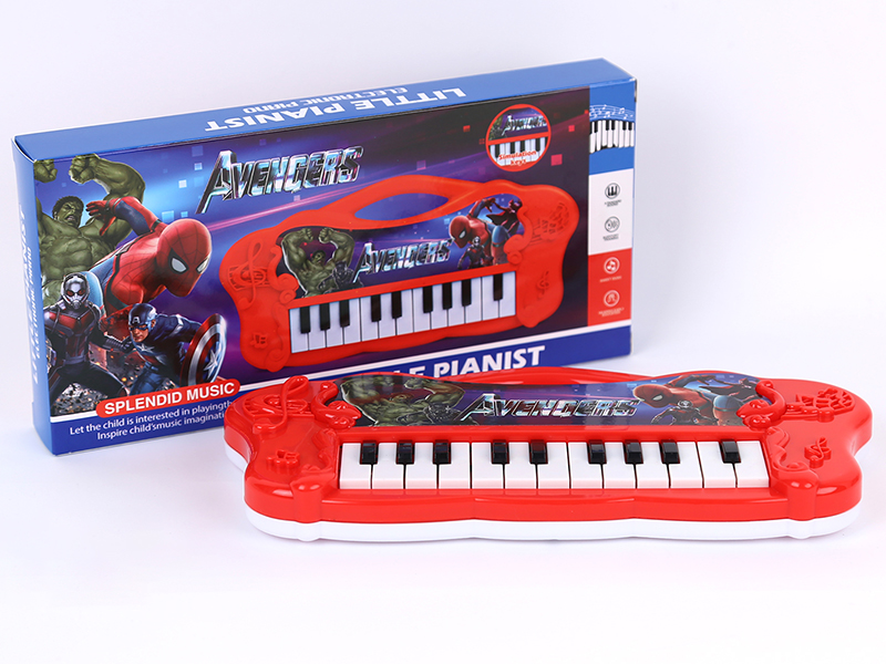 The Avengers 22 Keys Mini Electronic Organ(Red)With Music