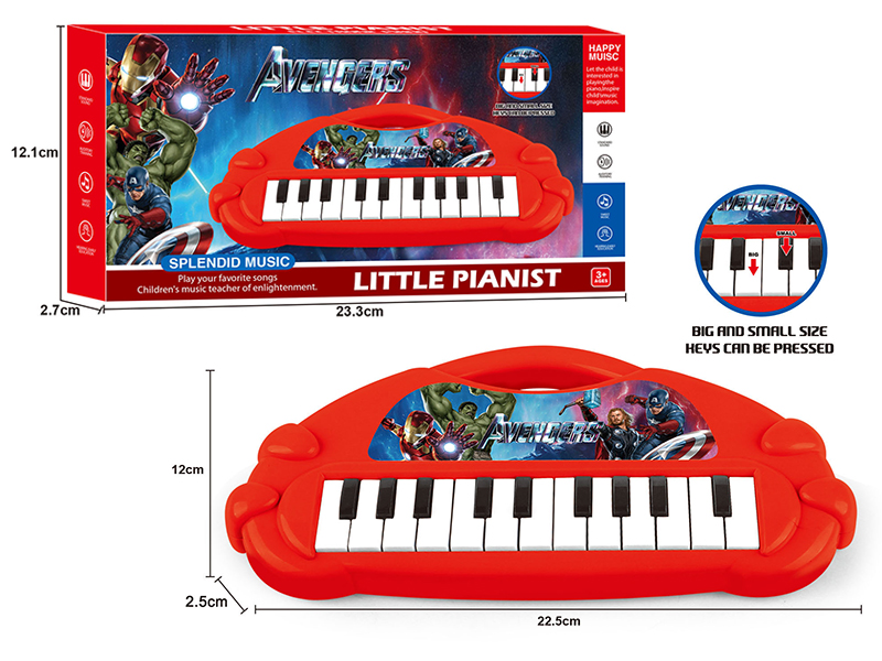 The Avengers 22 Keys Music Electronic Organ( Red)