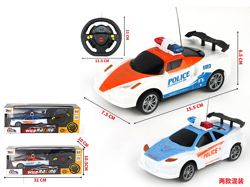 4 Channel Remote Control Police Car