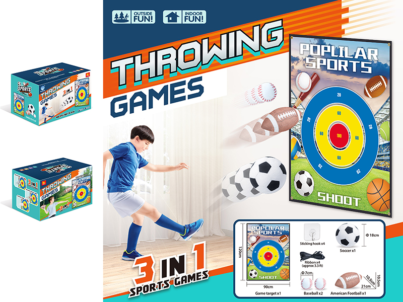 3 In 1 Throwing Game