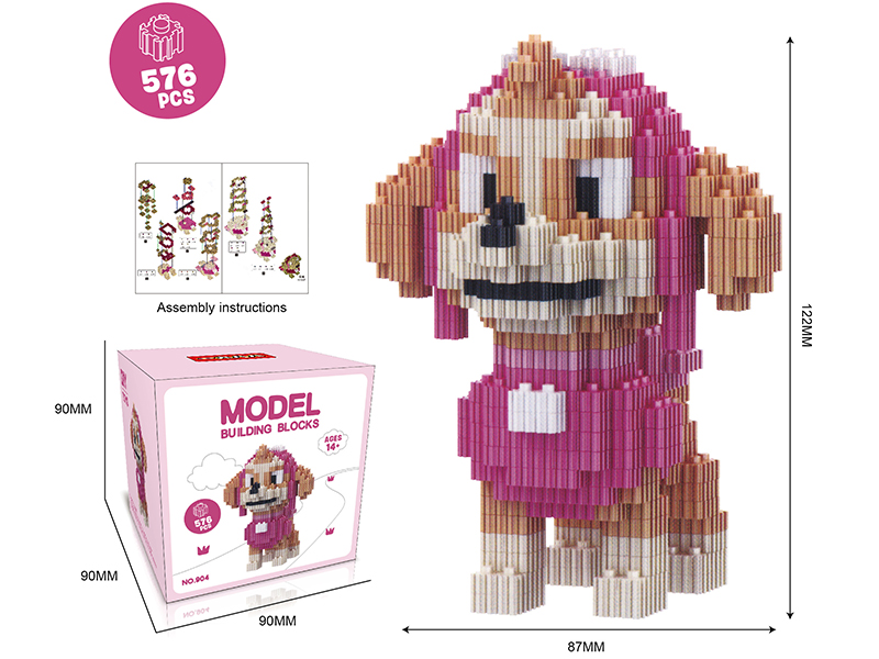 Model Building Blocks 576PCS