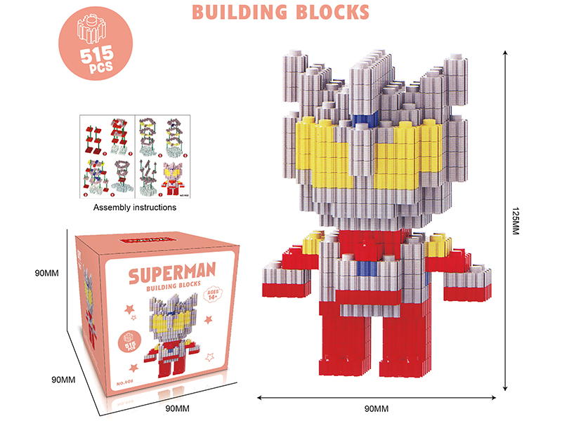 Model Building Blocks 515PCS