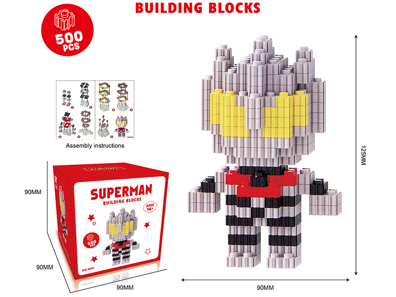Model Building Blocks 500PCS