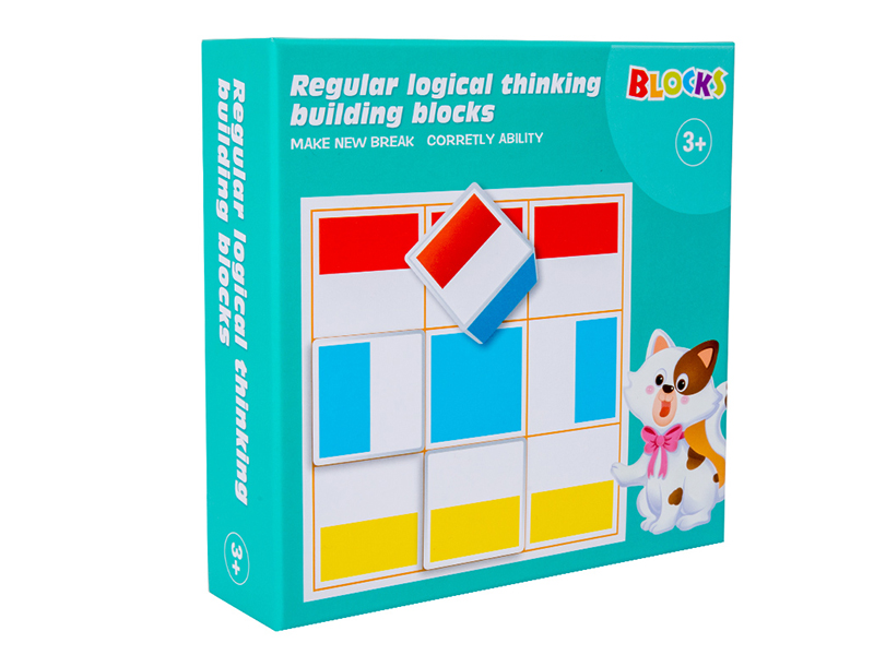Wooden Toys Regular Logical Thinking Building Blocks