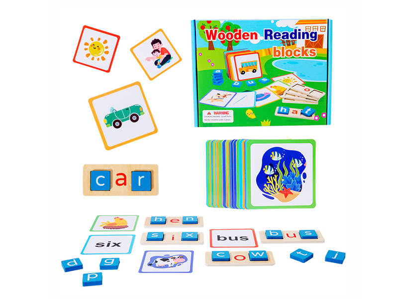 Word Match Wooden Toys