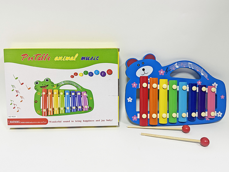 Wooden Cartoon Bear Xylophone