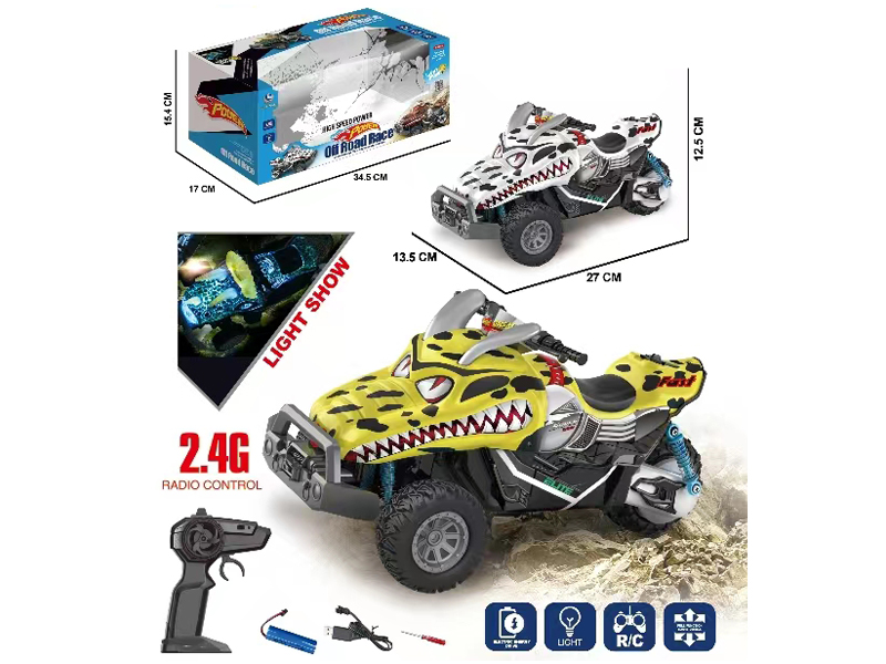2.4G 4Ch R/C Monster Car With Light