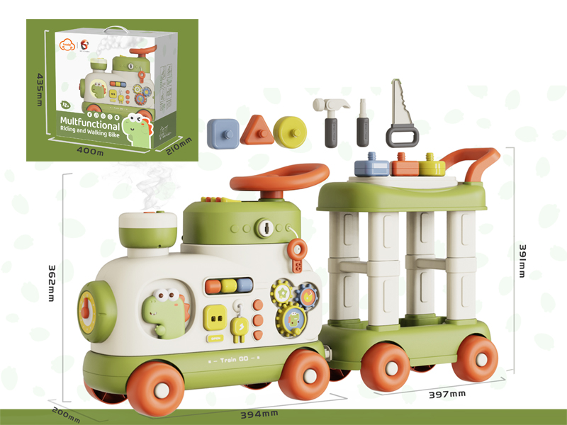 Multifunctional Riding And Learning Bike With Tool Table