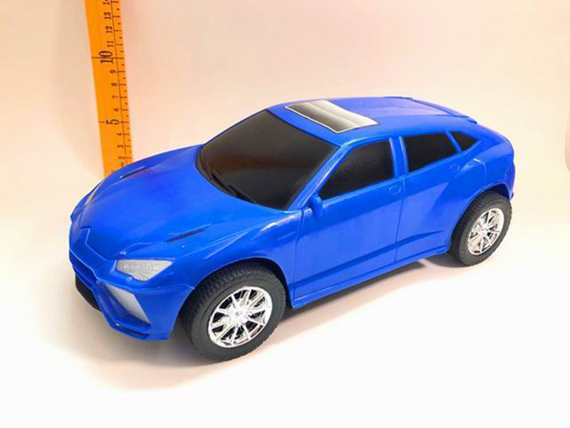 Solid Color Spray-Painted Friction Simulated Car
