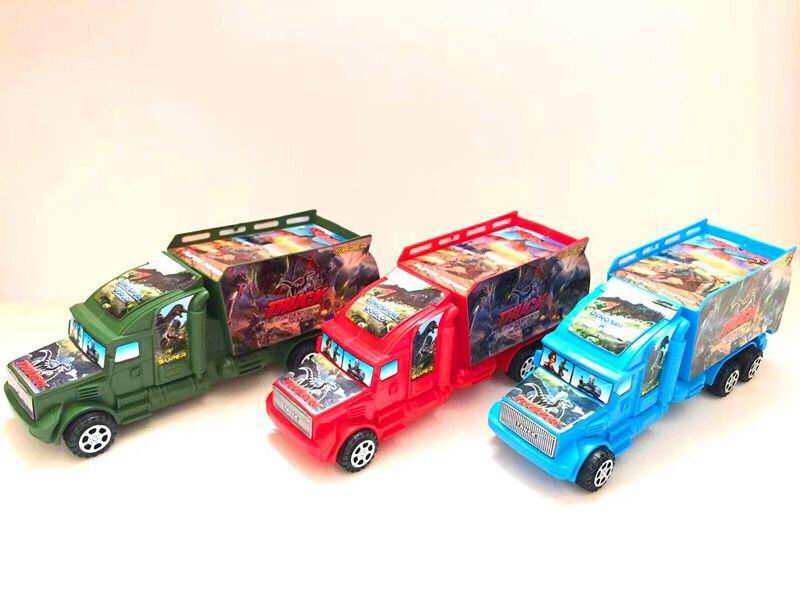 Solid Color Friction Container Car