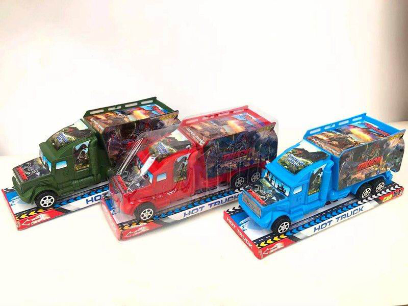 Solid Color Friction Container Car