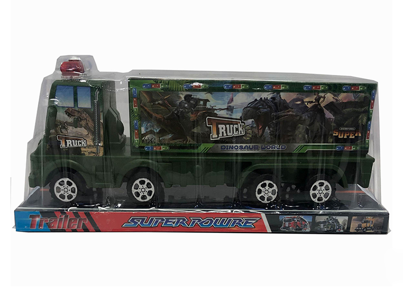 Solid Color Friction Container Car