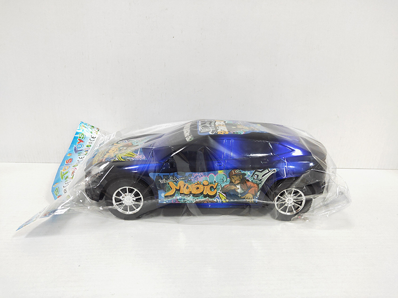 Spray-Painted Friction Car