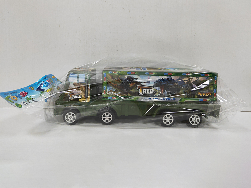 Solid Color Friction Dinosaur Truck