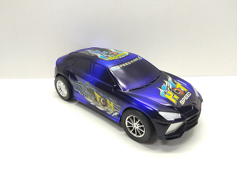 Spray-Painted Friction Car
