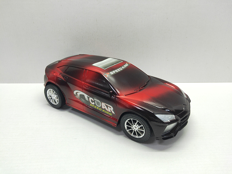 Spray-Painted Friction Car