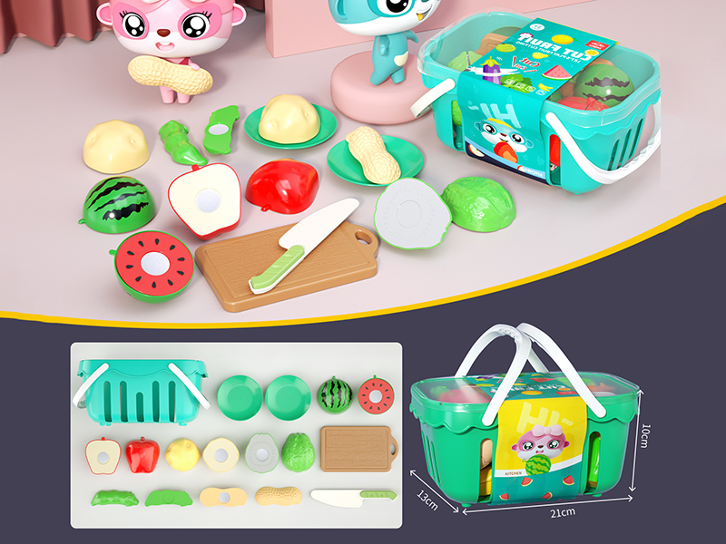 Fruit And Vegetable Cutting Toys