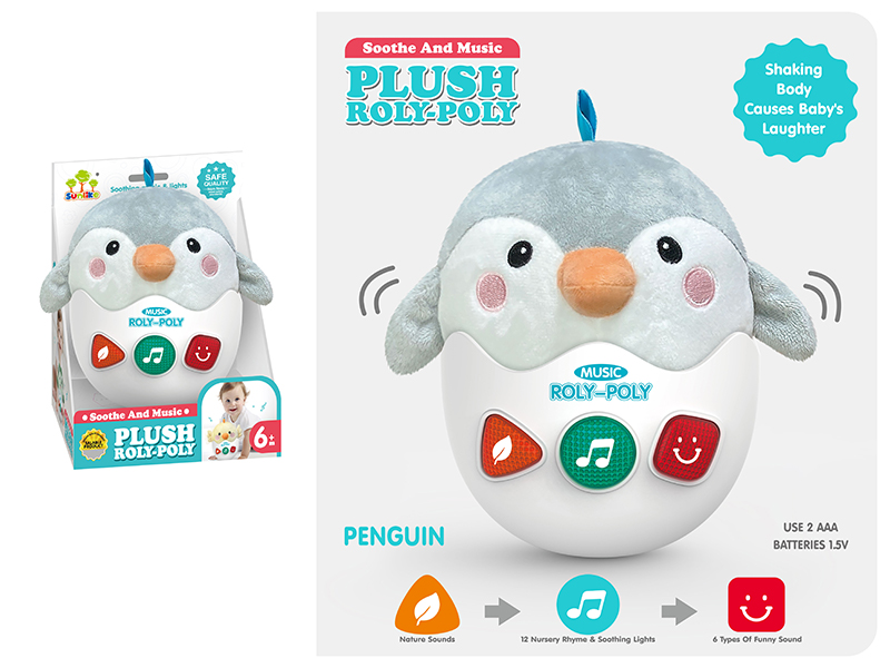 Soothe Penguin Tumbler With Sound And Light