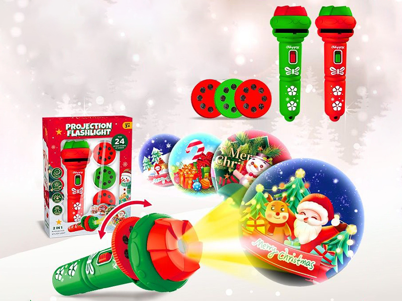 Christmas Projection Flashlight