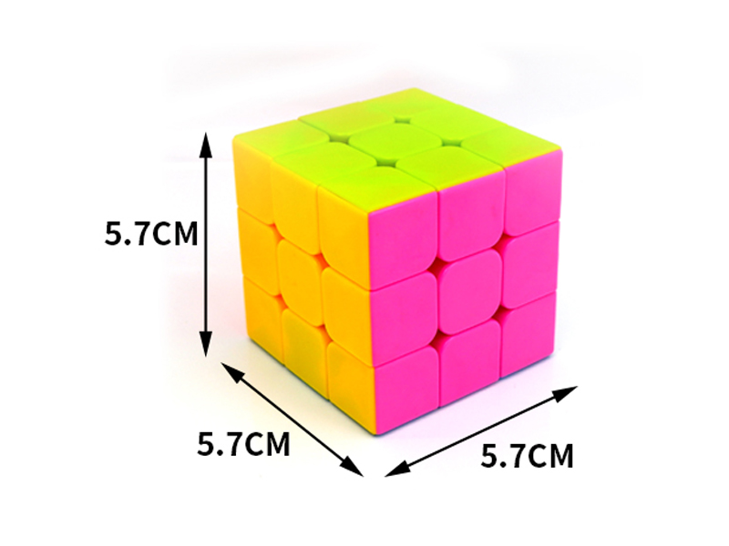 5.7CM Candy Color Third Order Magic Cube