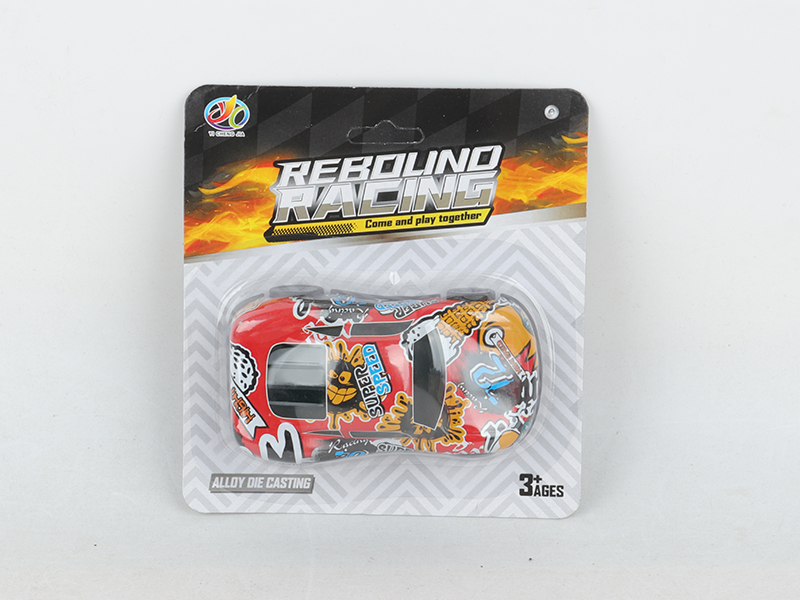 Pull Back Light Alloy Cars