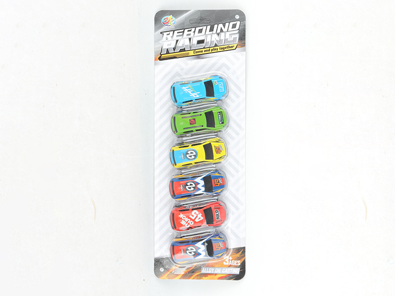 Pull Back Light Alloy Cars