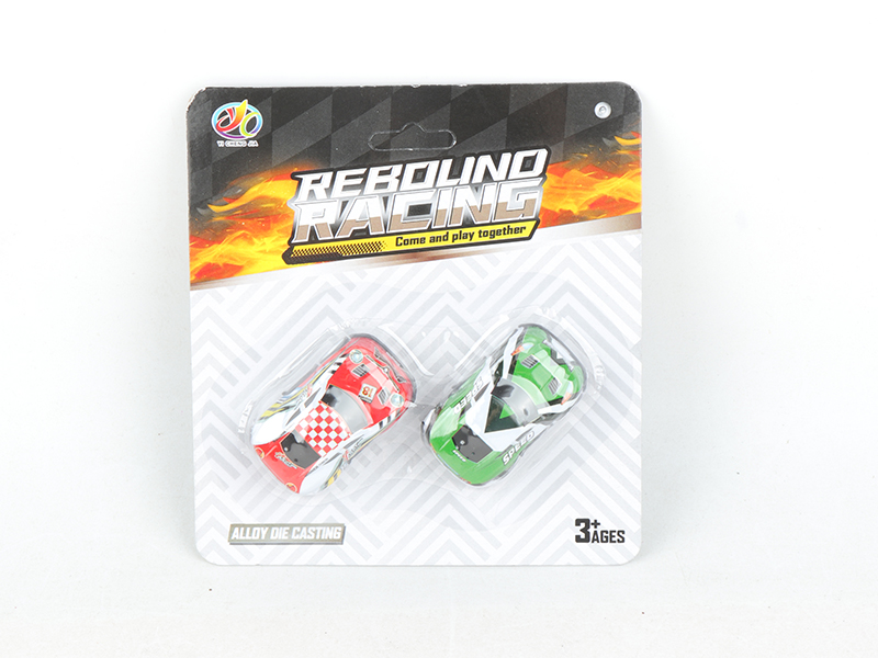 Pull Back Light Alloy Cars