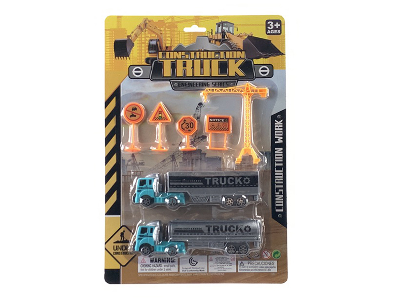 Pull Back Engineering Trucks Set