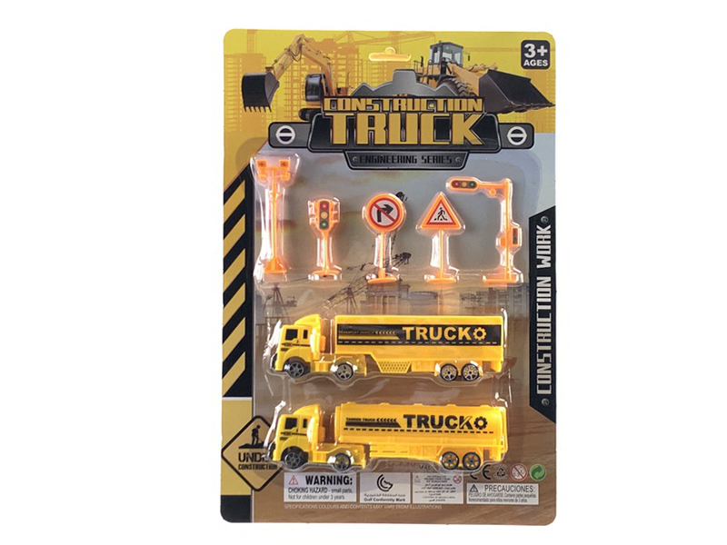Pull Back Engineering Trucks Set
