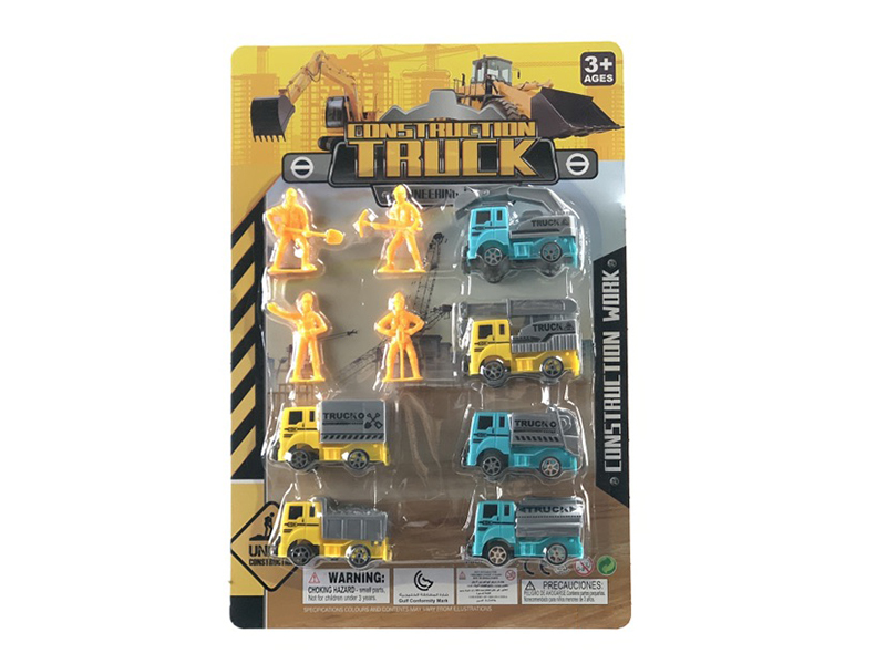 Pull Back Engineering Trucks Set