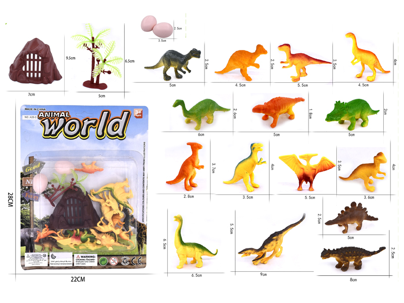 Dinosaur Toy Set