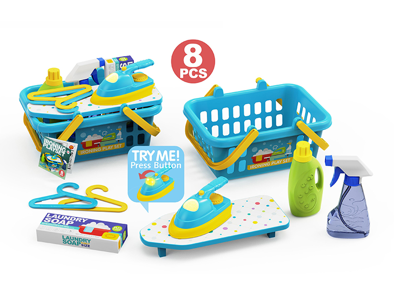 8PCS Iron Basket Set