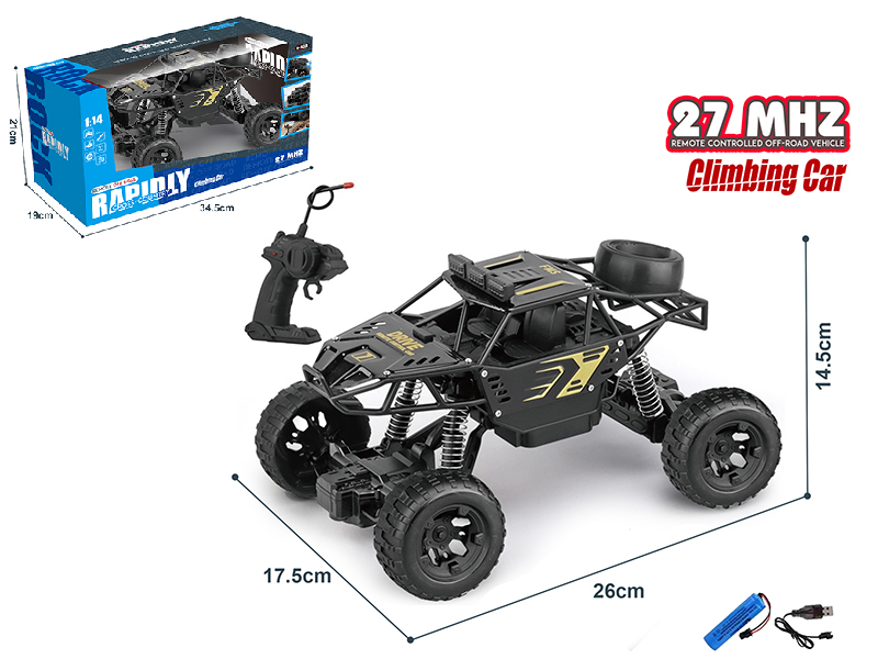 27Mhz Remote Control Alloy Climbing Car