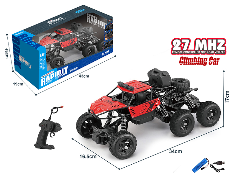 27Mhz Remote Control Alloy Climbing Car