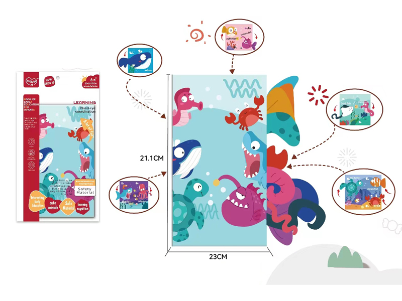 Underwater World Tail Cloth Book