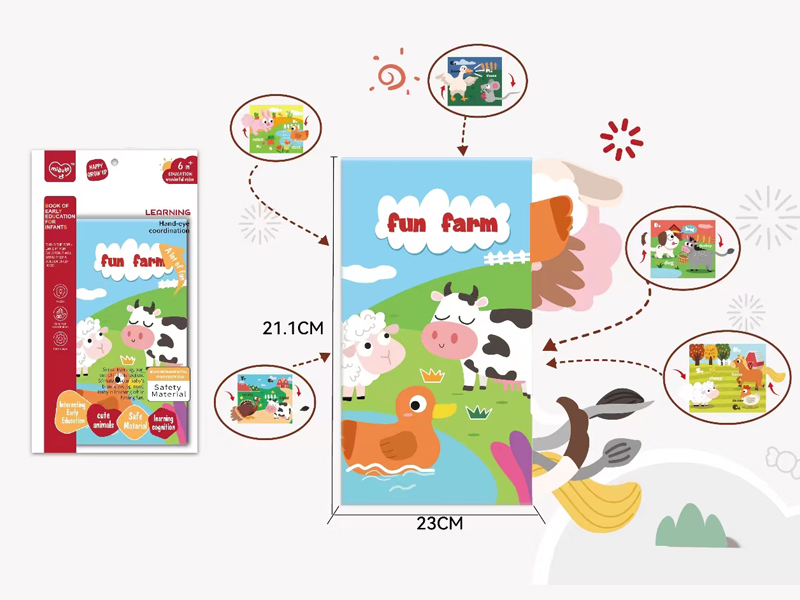 Poultry Tail Cloth Book