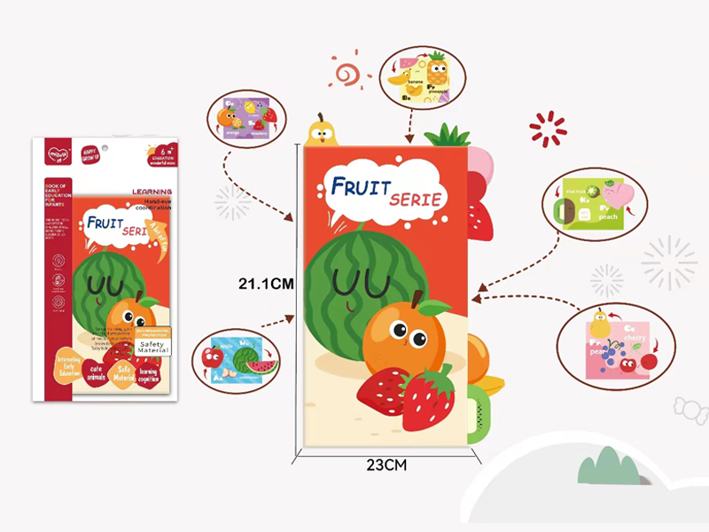 Fruit Tail Cloth Book