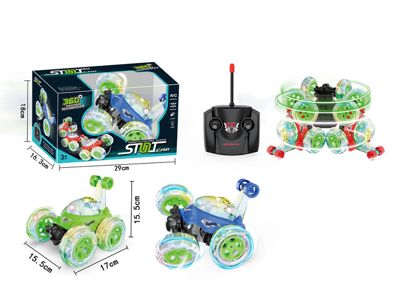 Remote Control Stunt Car With Lights