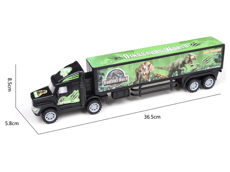 Friction Container Car(Dinosaur)