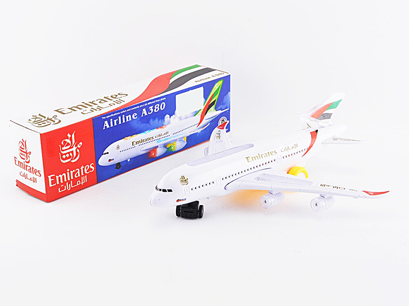 B/O Go And Bump Airplane With Light And Music