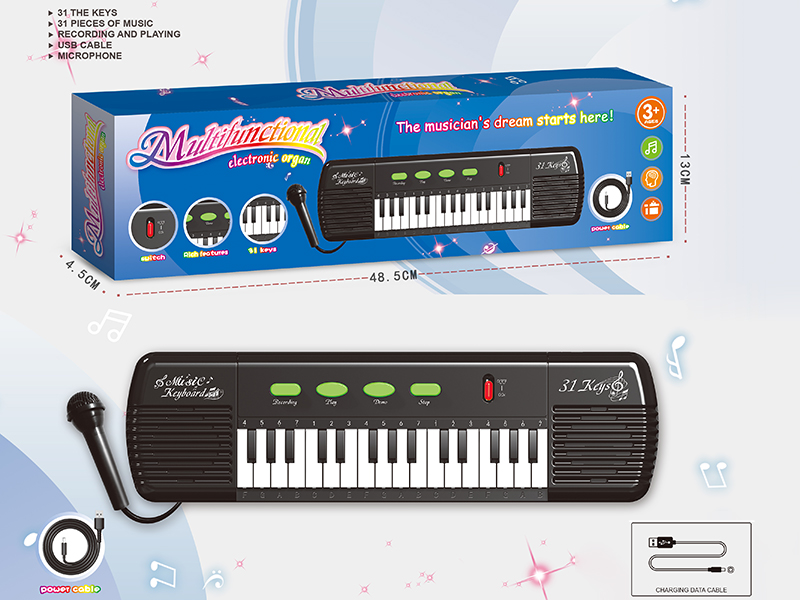 31 Keys Electronic Organ