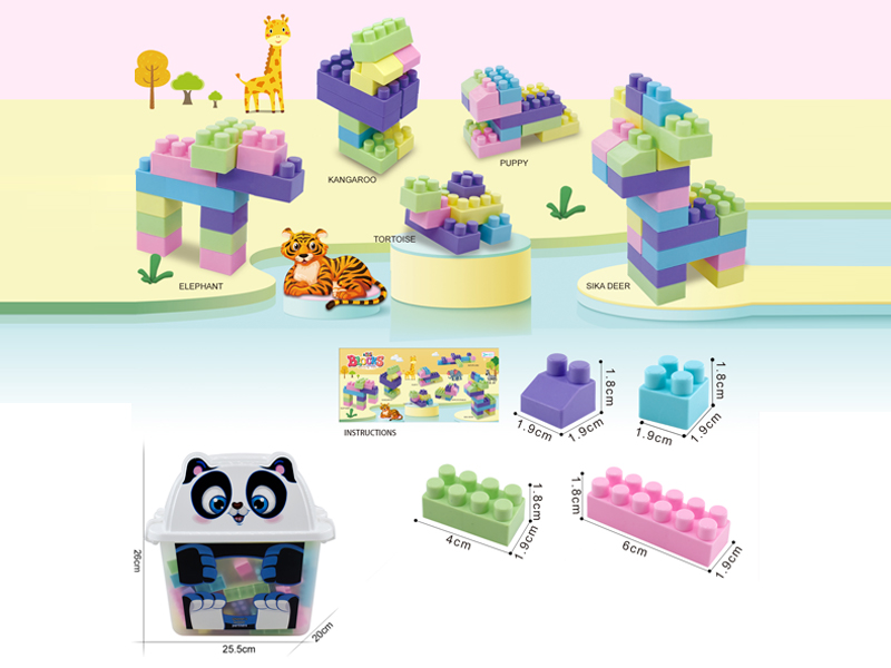 Panda Building Blocks 380G(170PCS+)